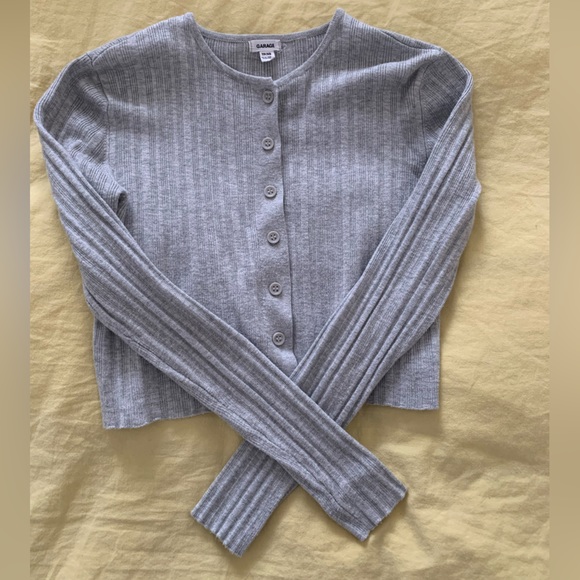 TWO FOR ONE BUNDLE- Two Sweater crop tops from Garage - Picture 6 of 10